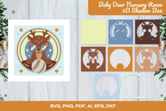 Baby Deer 3D SVG for Shadow Boxes Review