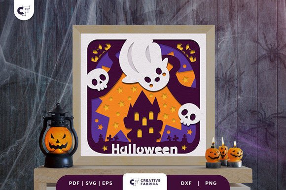 Halloween 3D SVG: A Cute Ghost Paper Cut Review