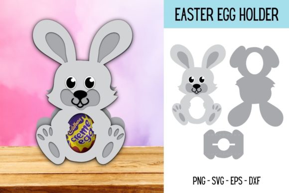Hare Egg Holder SVG: A 3D SVG for Unique Shapes