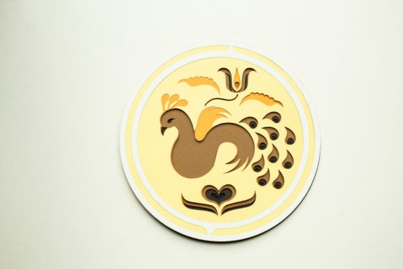 Pennsylvania Dutch Hex Sign: 3D SVG for Home Décor