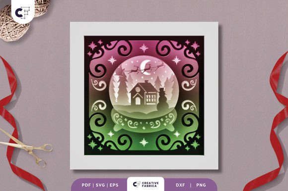 Review: 3D SVG Christmas Shadow Box for Brands