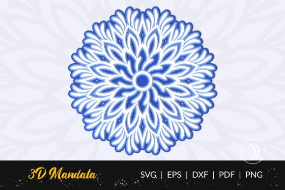 Review: 3D SVG Shapes for Layered Mandala Projects