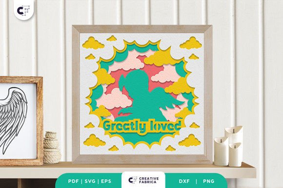 Review: Memorial Baby Girl 3D Shadow Box SVG