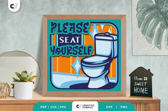 Review: Please Seat Yourself 3D SVG for Ornaments